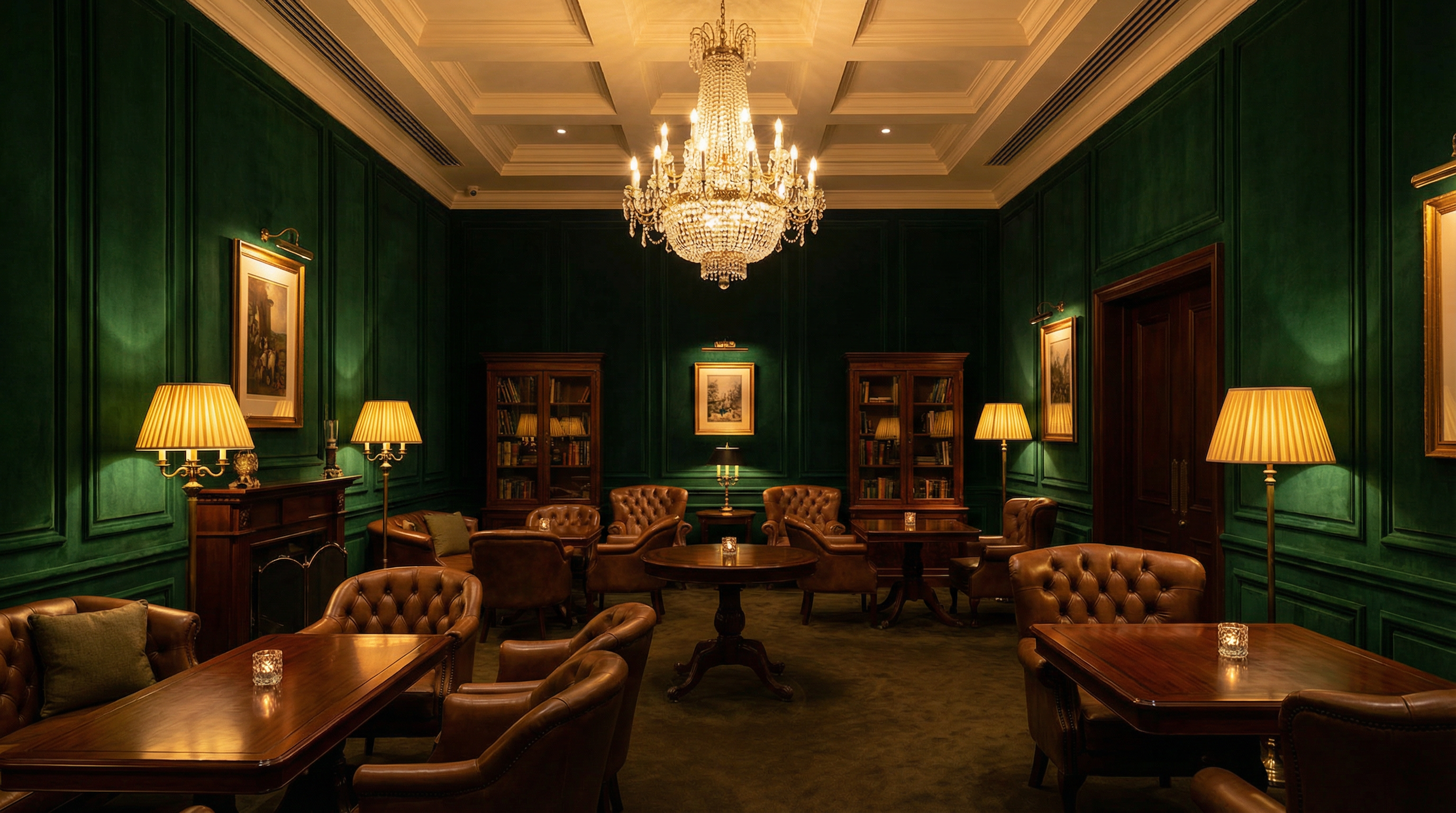 Luxury club interior